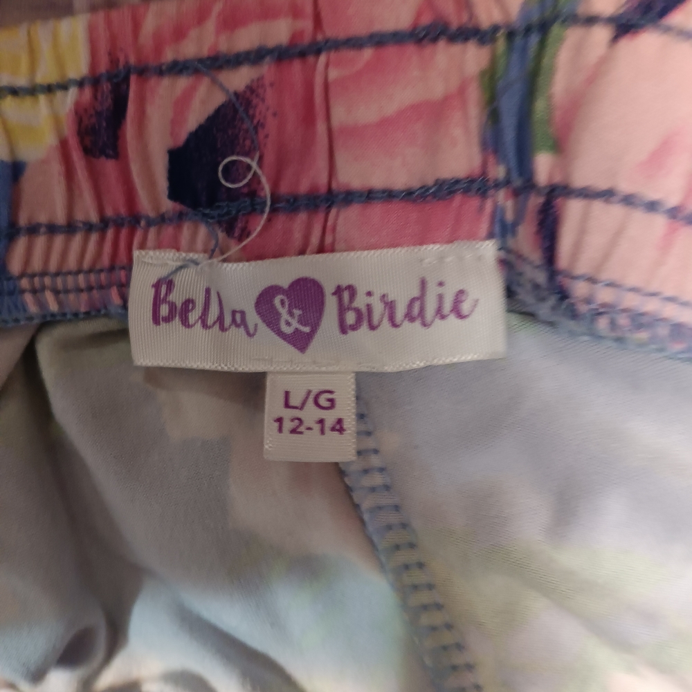 2 For 20$ Bella & Birdie Vibrant Floral Leggings - Picture 3 of 4